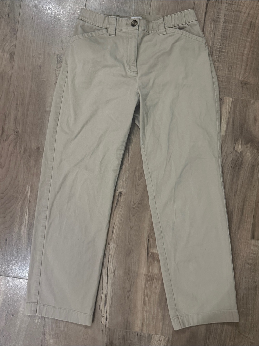 L.L. Bean Women's Straight-Leg khaki Pants - size 10